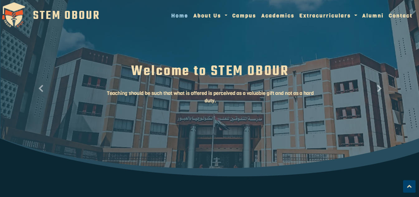 STEM Obour Website